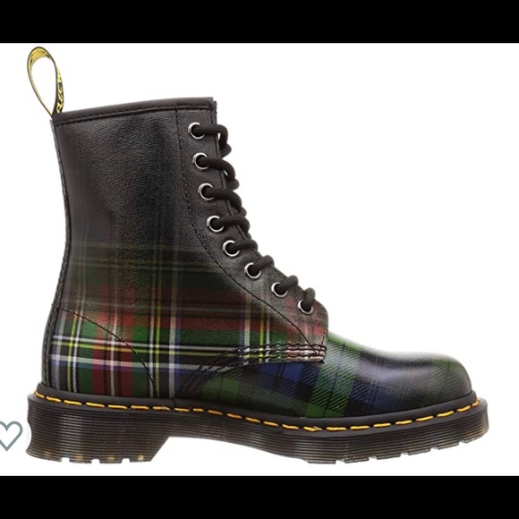 - Dr. Martens 1460 Tartan Red Stewart Plaid … - Picture 10 of 10